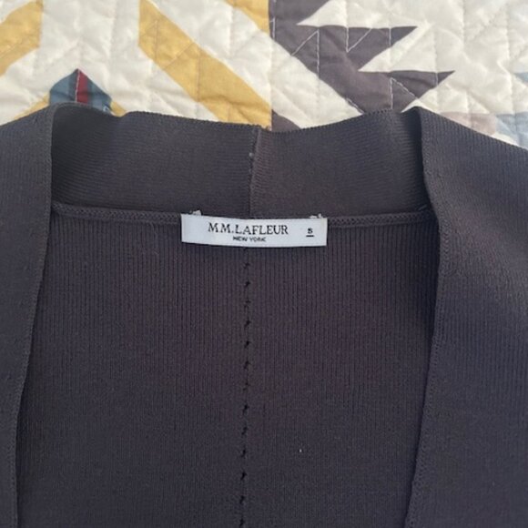 MM Lafleur Knit The Woolf Jardigan- Charcoal- Small - Picture 5 of 7
